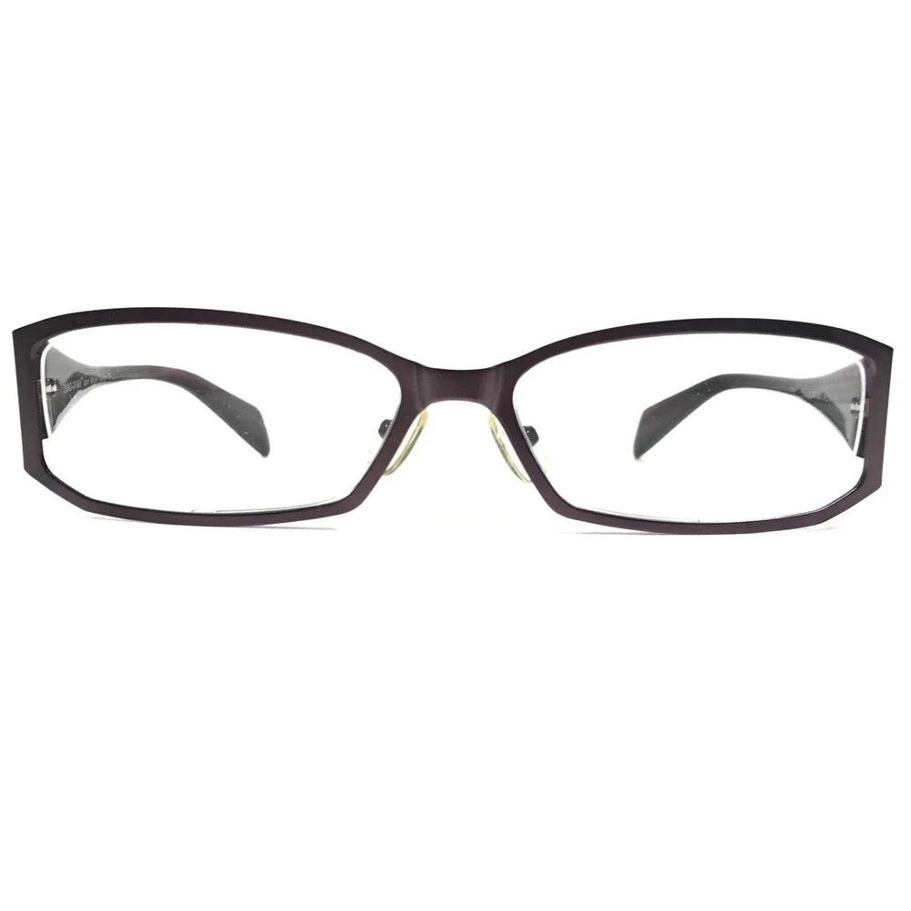 Iyoko-Inyake Eyeglasses Frames IY 258 Col.1 Purple Rectangular 56-16-138